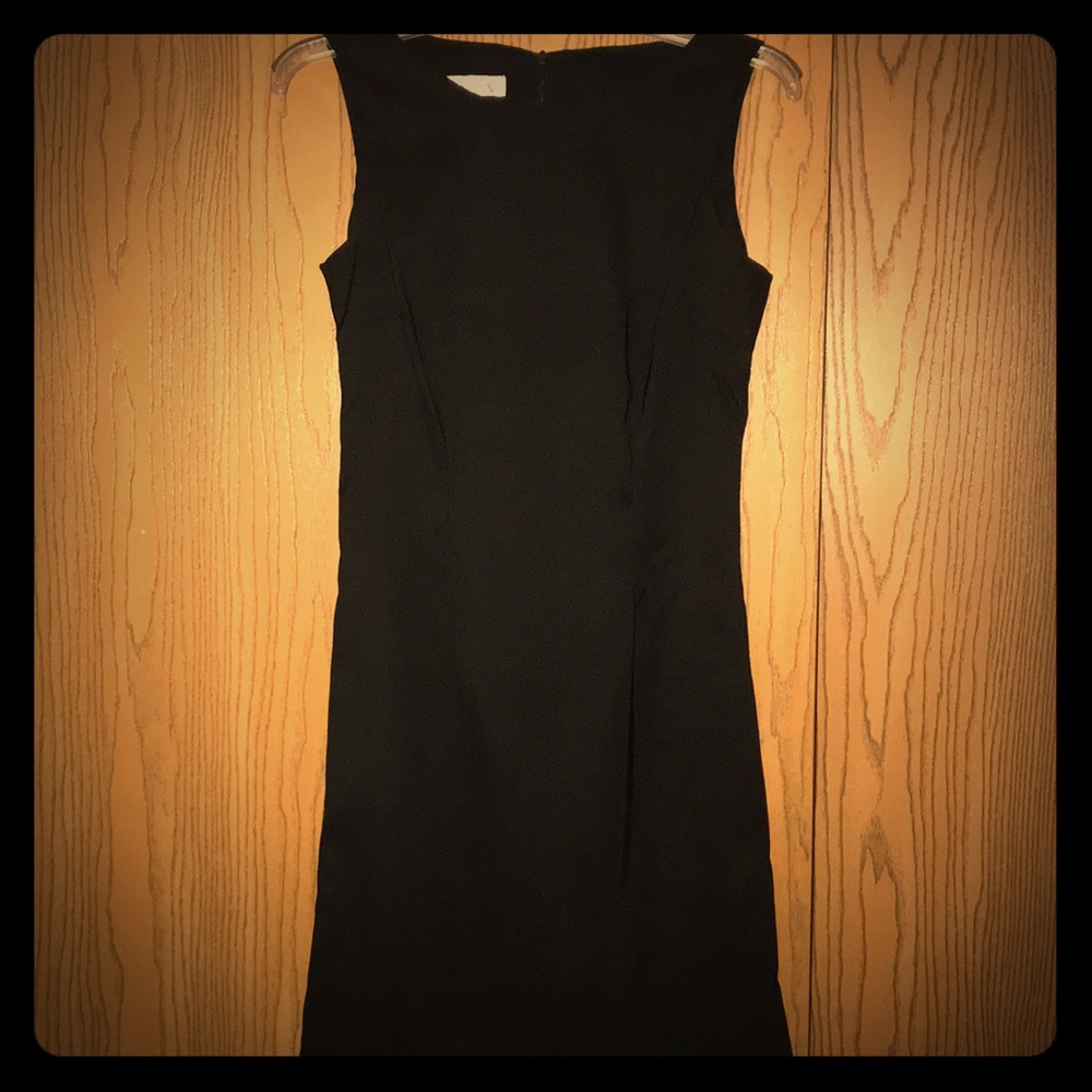 Black Shavon mid drift dress